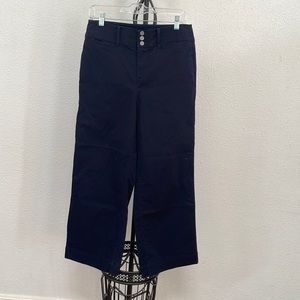 Navy Straight Leg Pants